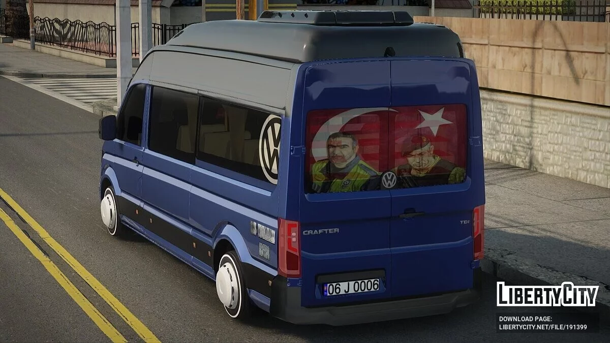 Volkswagen Crafter Dolmus / GTA San Andreas