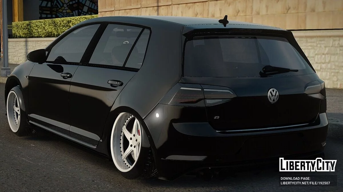 Volkswagen Golf 7.5 R-Line Stance / GTA San Andreas