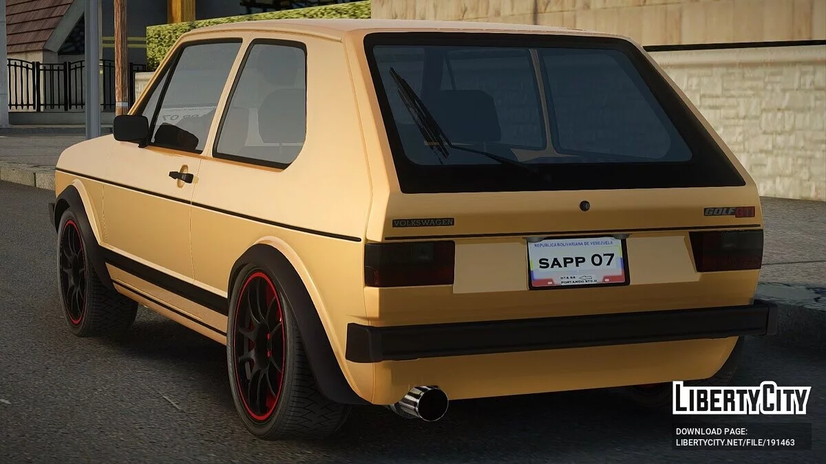 Volkswagen Golf mk1 / GTA San Andreas
