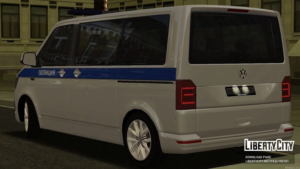 Volkswagen Multivan + CCD + Винилы / GTA San Andreas