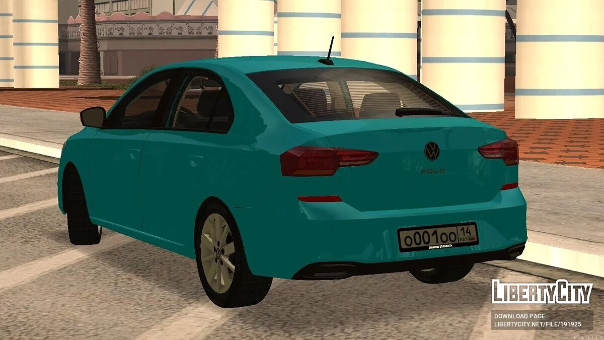 Volkswagen Polo 2020 + CCD / GTA San Andreas