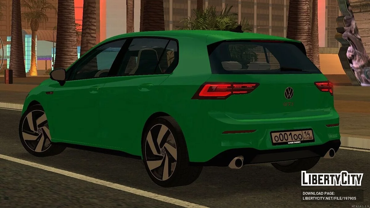 Volkswagen Golf GTI + CCD / GTA San Andreas