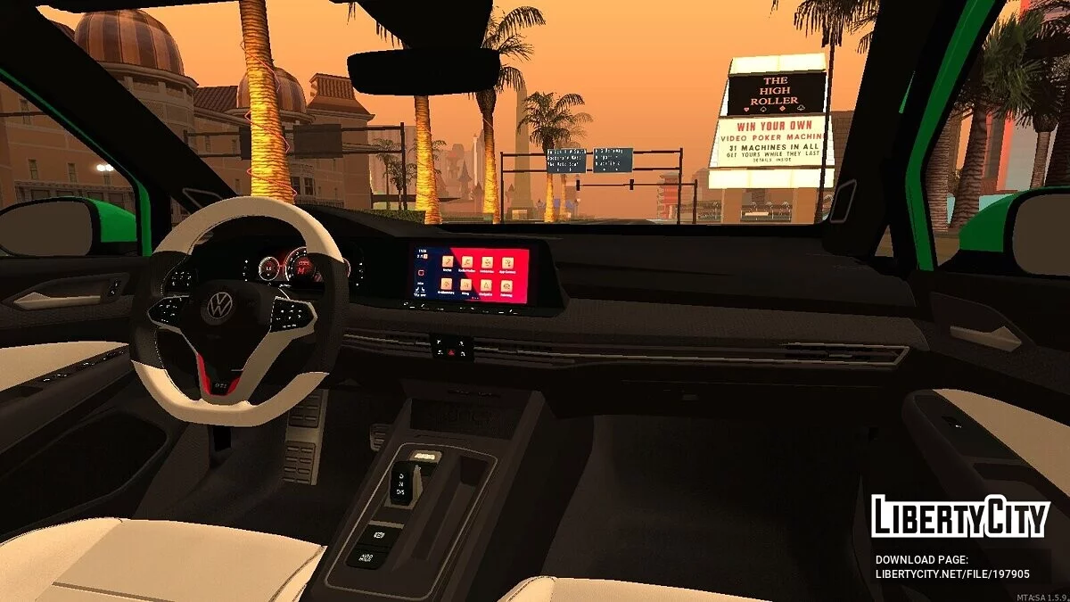 Volkswagen Golf GTI + CCD / GTA San Andreas