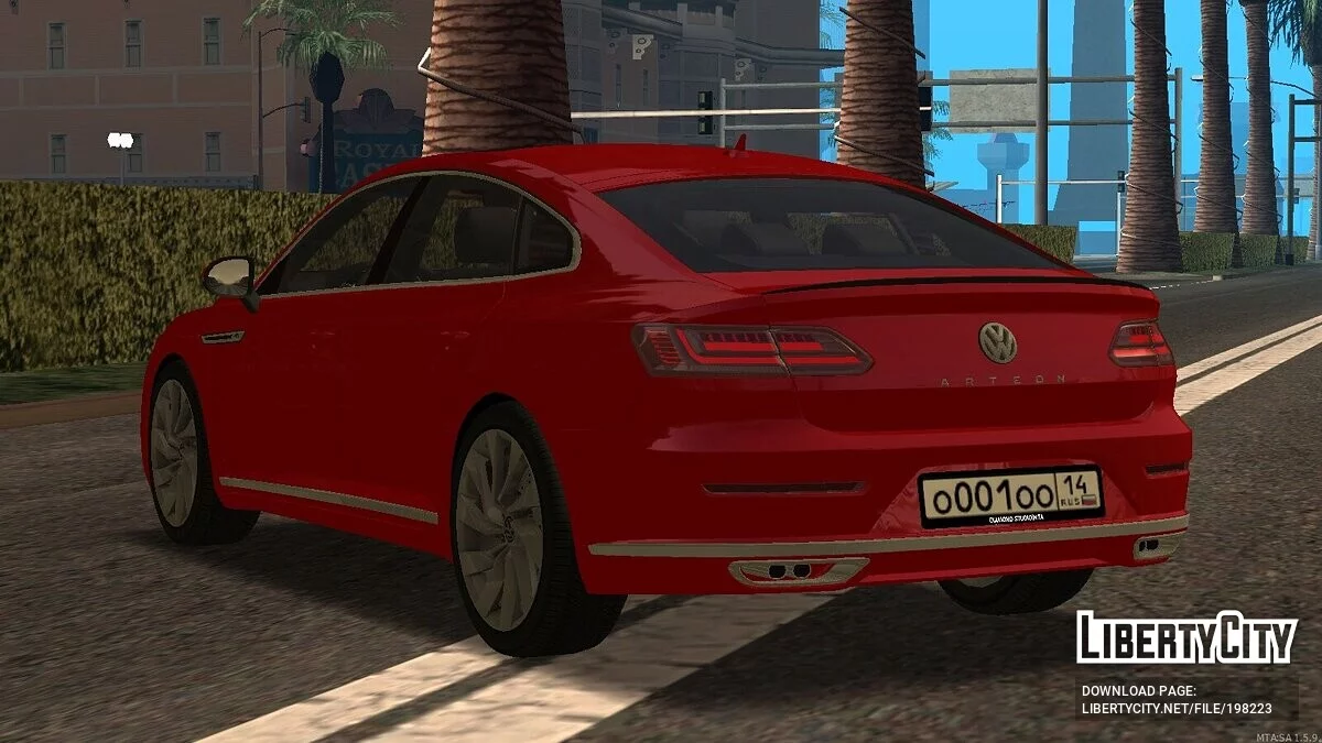 Volkswagen Arteon + CCD / GTA San Andreas
