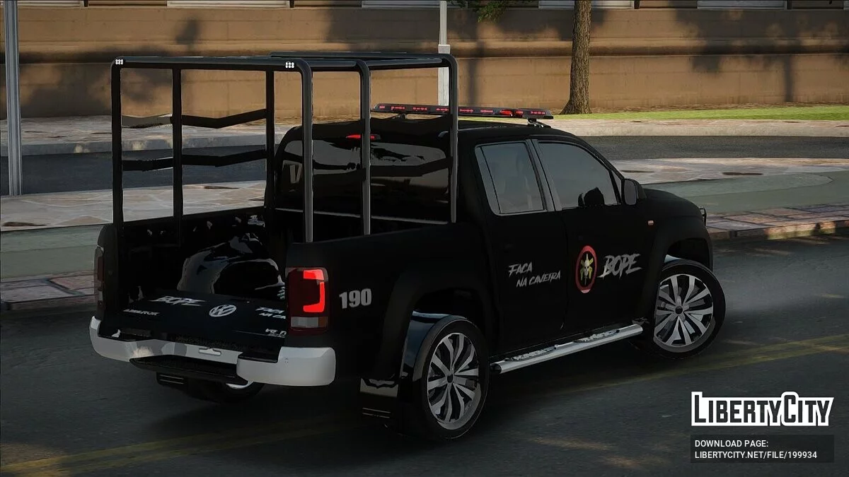 Volkswagen Amarok BOPE / GTA San Andreas