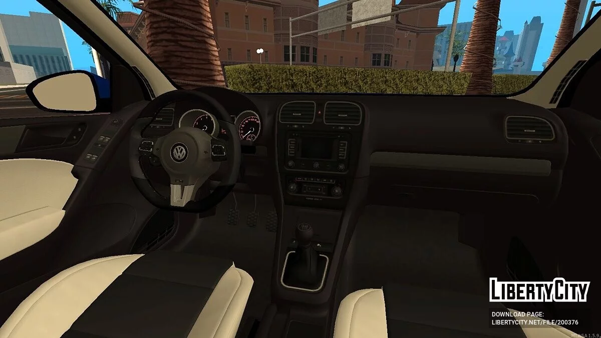 Volkswagen Golf + CCD / GTA San Andreas