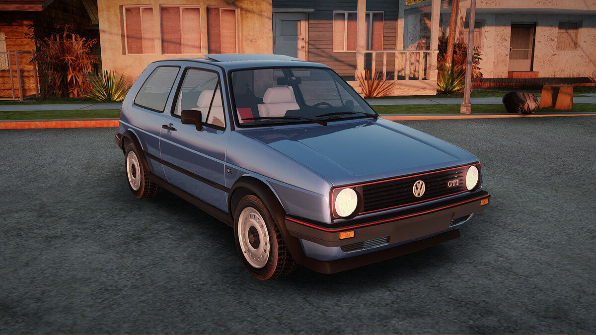 Скачать Volkswagen Golf 2 GTi для GTA San Andreas