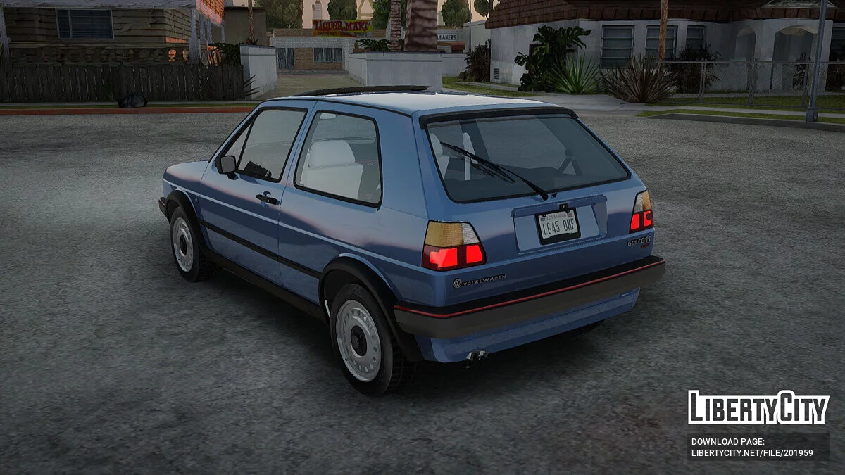 Volkswagen Golf 2 GTi / GTA San Andreas