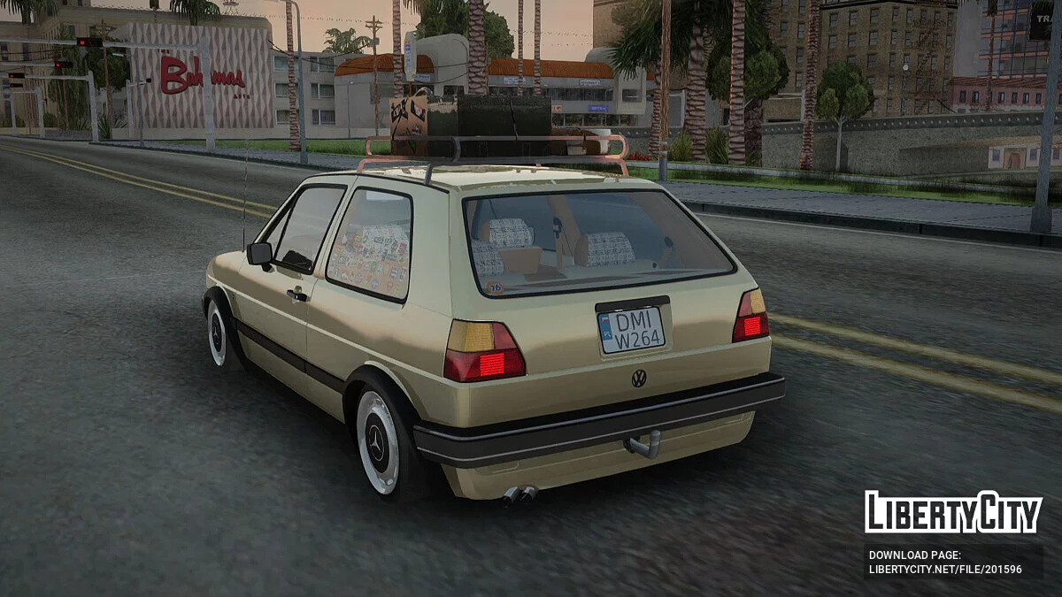 Volkswagen Golf 2 / GTA San Andreas