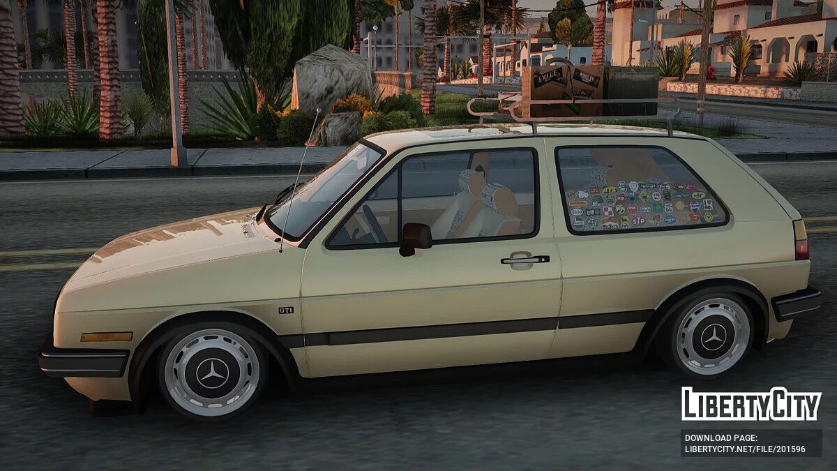 Volkswagen Golf 2 / GTA San Andreas