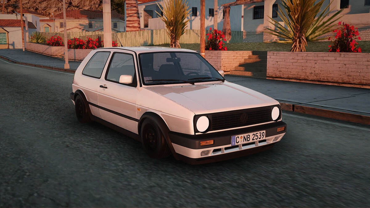 Скачать Volkswagen Golf 2 для GTA San Andreas