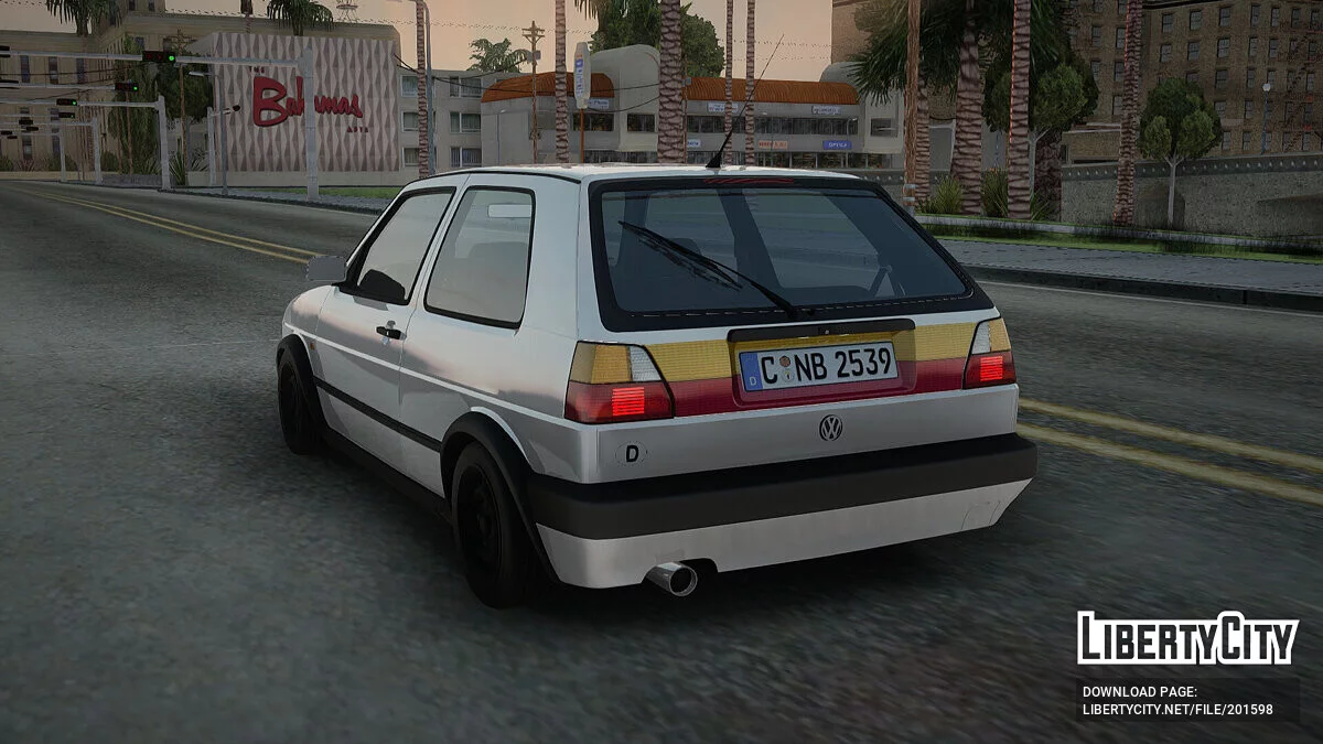 Volkswagen Golf 2 / GTA San Andreas