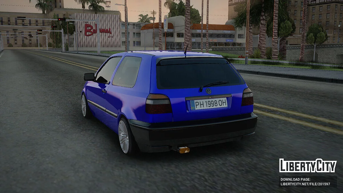 Volkswagen Golf 3 / GTA San Andreas