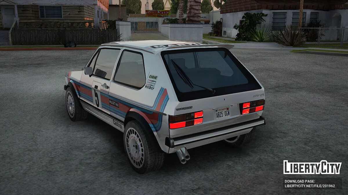 Volkswagen Golf GTI Martini Team / GTA San Andreas