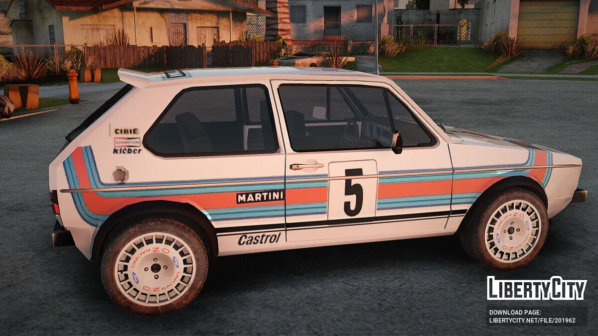 Volkswagen Golf GTI Martini Team / GTA San Andreas