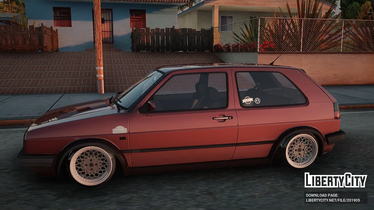 Volkswagen Golf Mk2 / GTA San Andreas