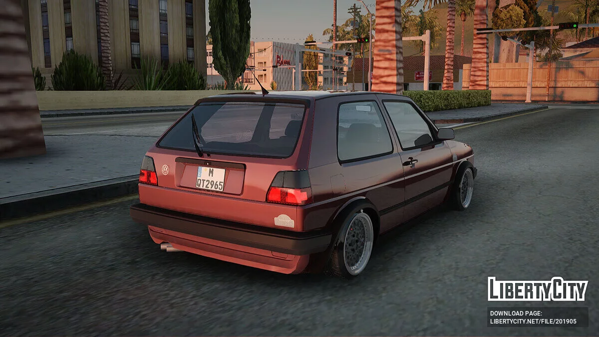 Volkswagen Golf Mk2 / GTA San Andreas