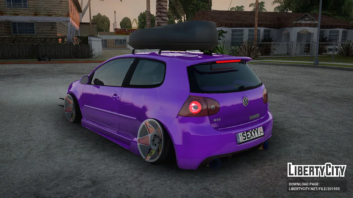 Volkswagen Golf Mk5 Stanced / GTA San Andreas
