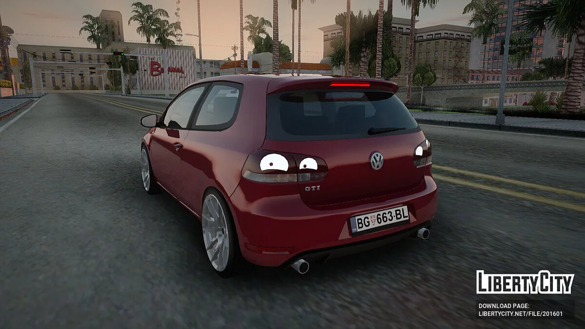Volkswagen Golf Mk6 / GTA San Andreas