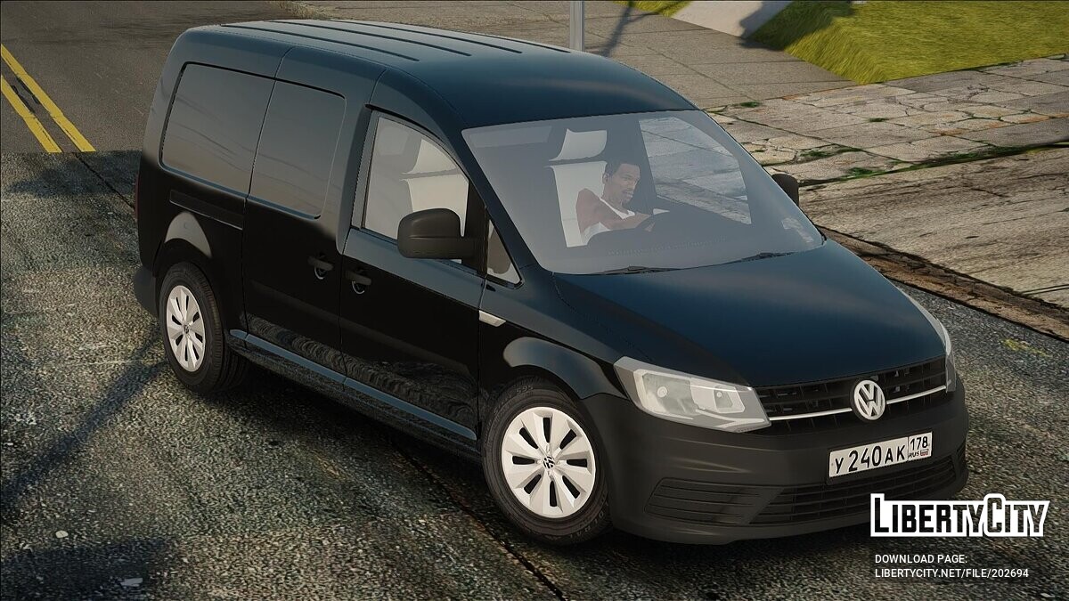 Скачать Volkswagen Caddy (2015-2020) для GTA San Andreas