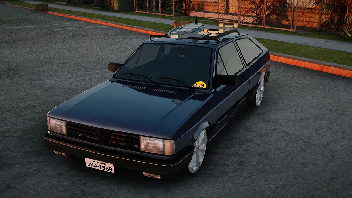 Volkswagen Gol GTI Troll Face / GTA San Andreas
