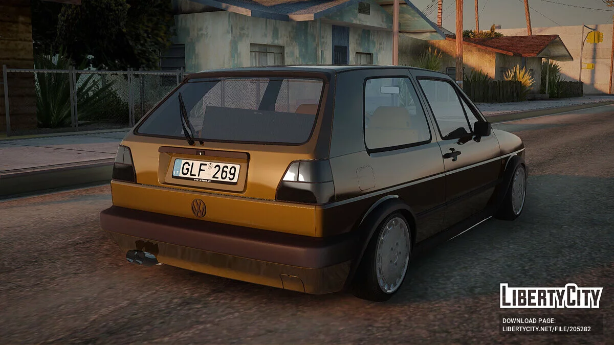 Volkswagen Golf Mk2 / GTA San Andreas