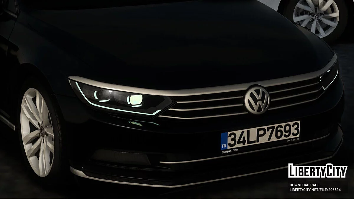 Volkswagen Passat 2017 Highline / GTA San Andreas