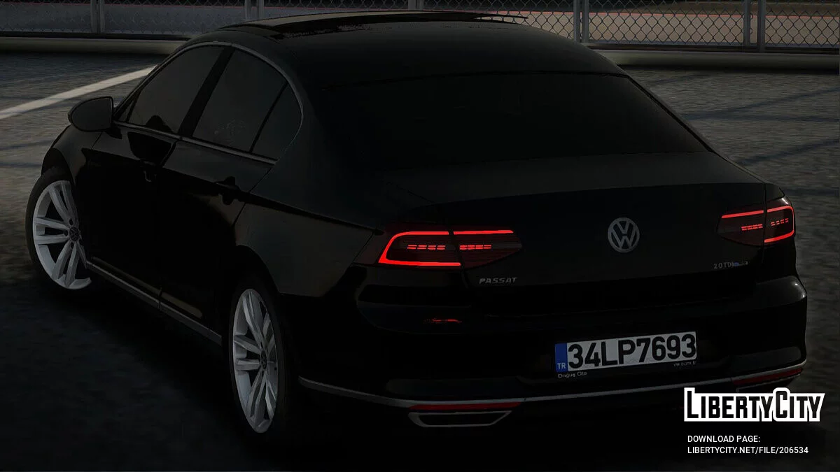 Volkswagen Passat 2017 Highline / GTA San Andreas