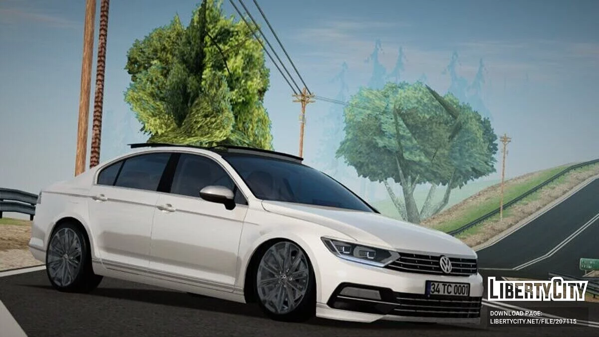 Volkswagen Passat B8 / GTA San Andreas