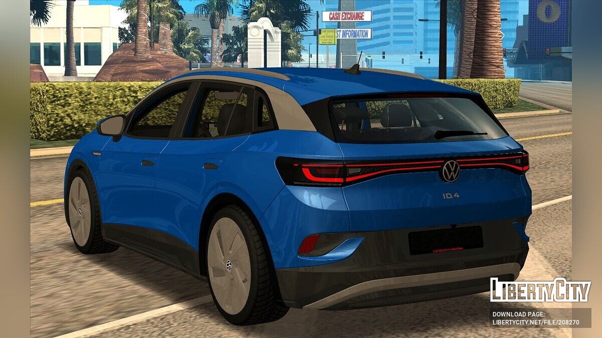 Скачать Volkswagen ID. 4 2024 для GTA San Andreas