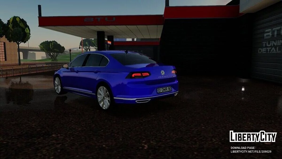 Volkswagen Passat 2.0 Comfortline 2018 / GTA San Andreas