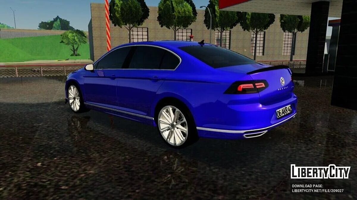 Volkswagen Passat Comfortline 2018 Low Tuning / GTA San Andreas