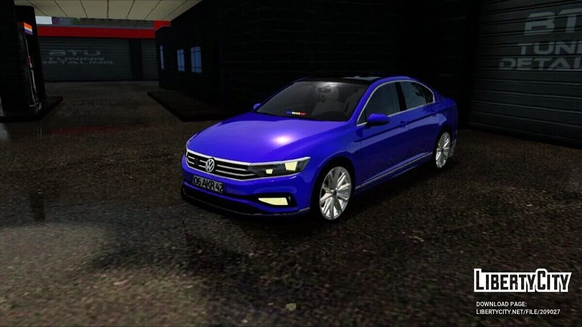 Volkswagen Passat Comfortline 2018 Low Tuning / GTA San Andreas