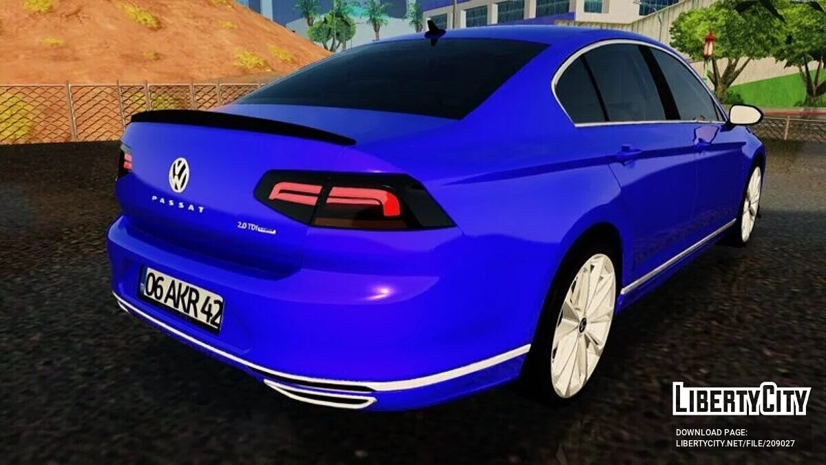 Volkswagen Passat Comfortline 2018 Low Tuning / GTA San Andreas