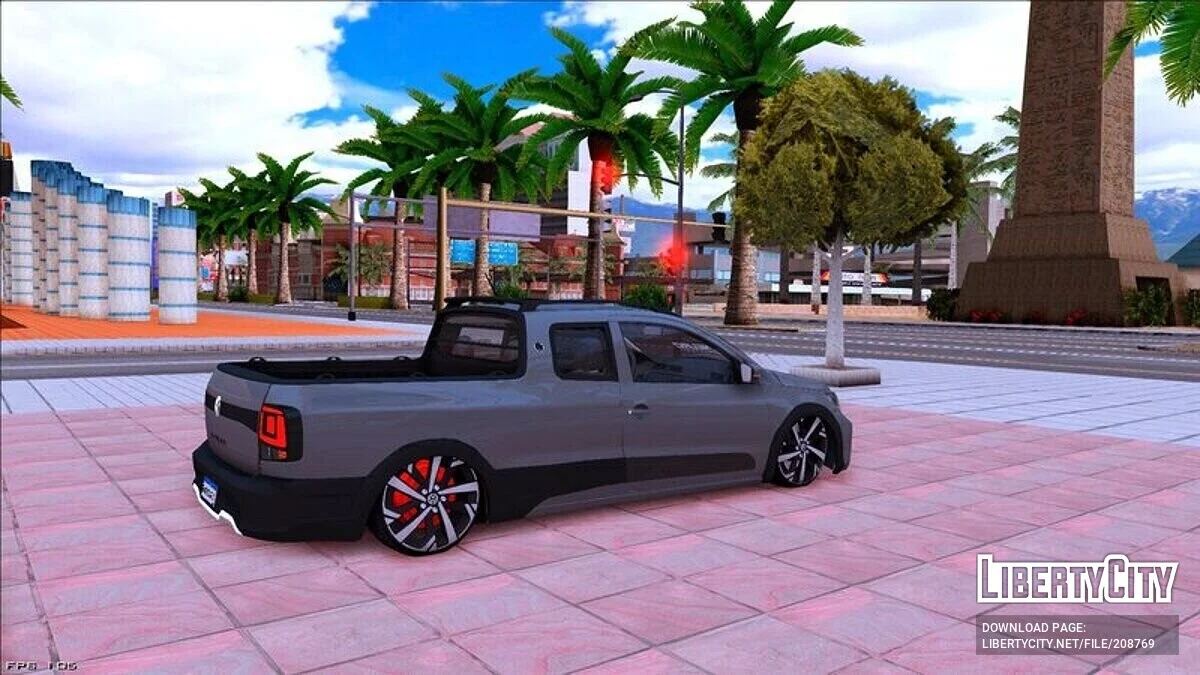 Volkswagen Saveiro Extreme 2024 / GTA San Andreas