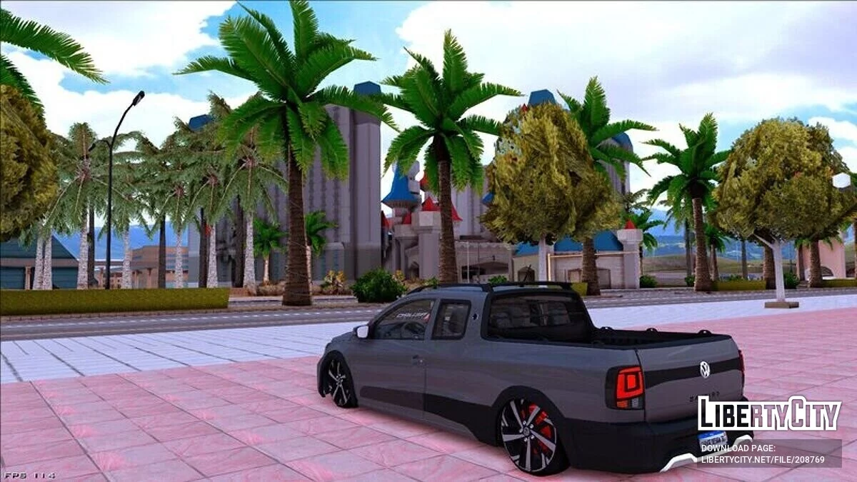 Volkswagen Saveiro Extreme 2024 / GTA San Andreas