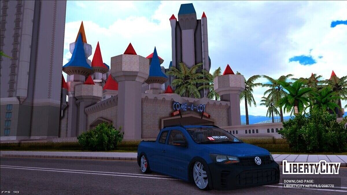 Скачать Volkswagen Saveiro Robust 2024 для GTA San Andreas