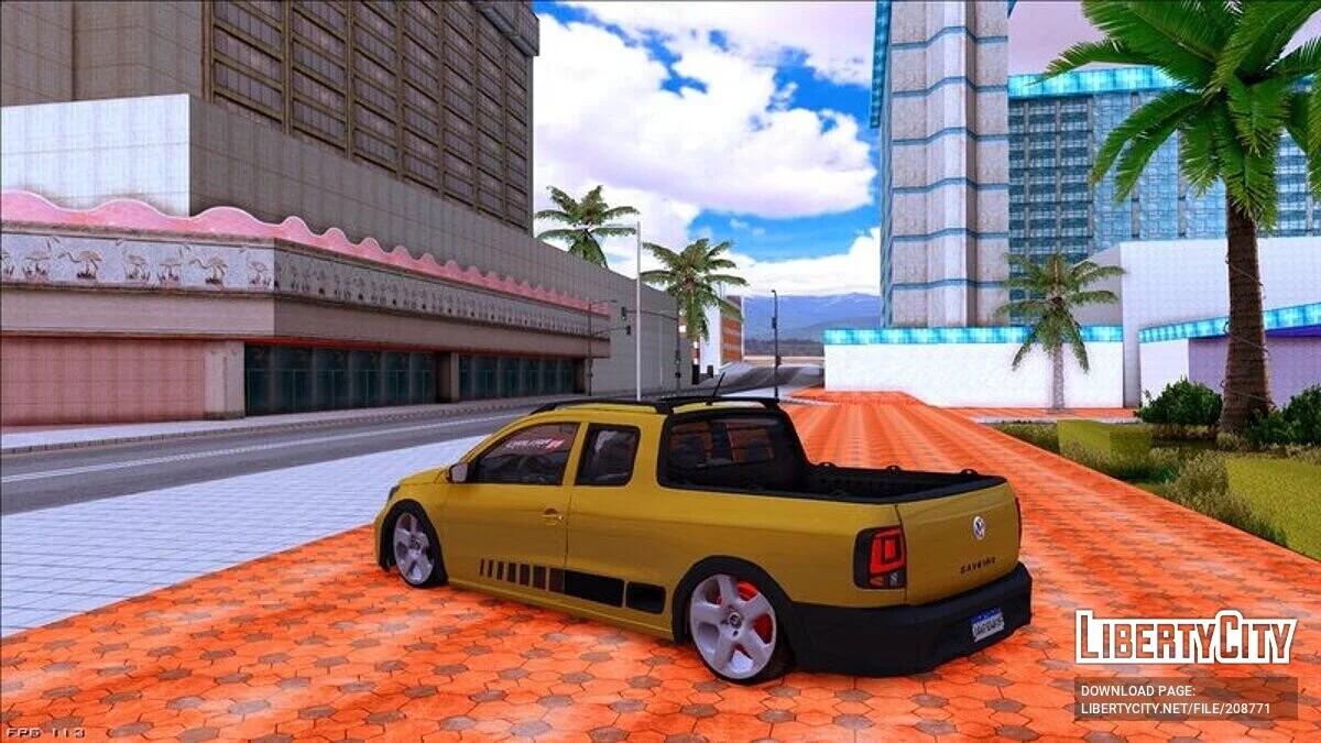 Volkswagen Saveiro TrendLine 2024 / GTA San Andreas