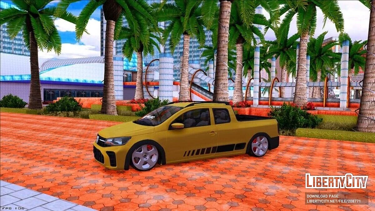 Volkswagen Saveiro TrendLine 2024 / GTA San Andreas
