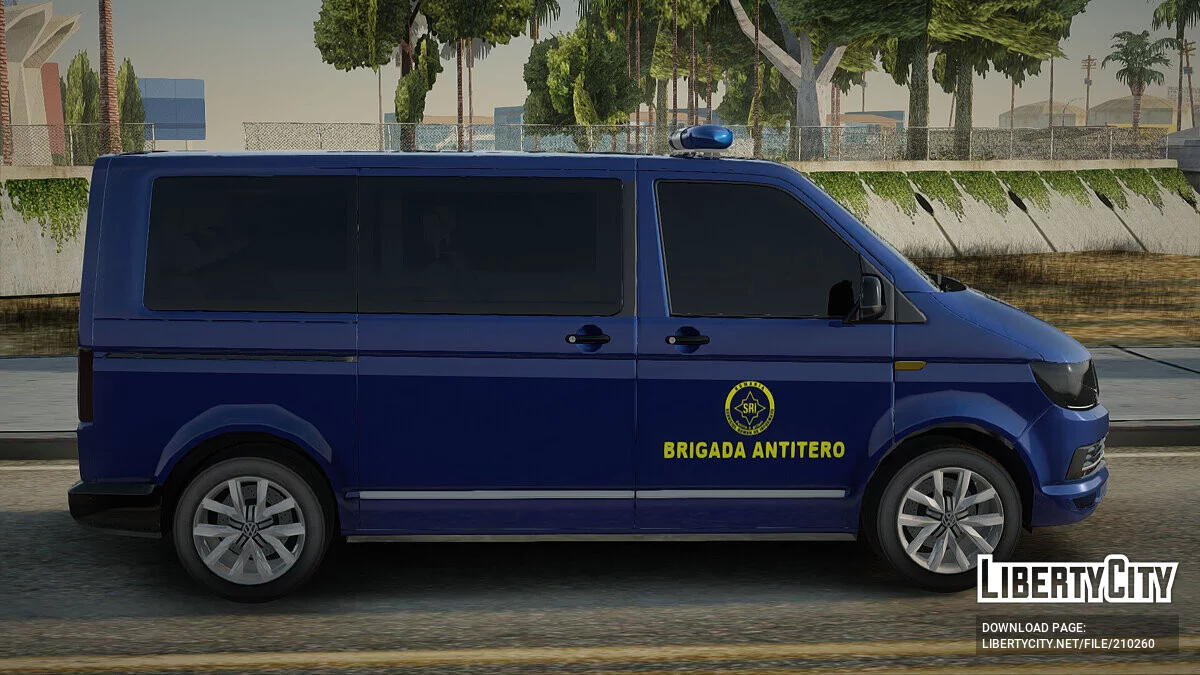 Volkswagen Transporter SRI Brigada AntiTero / GTA San Andreas