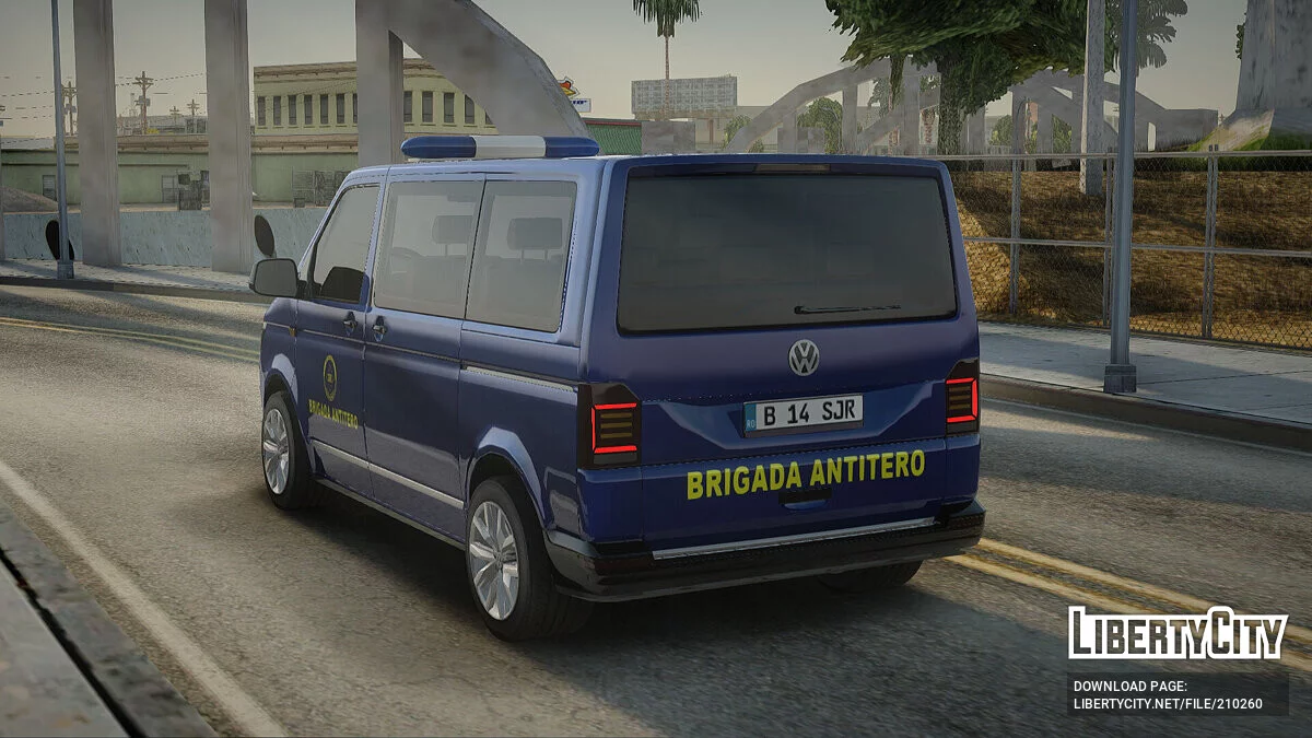 Volkswagen Transporter SRI Brigada AntiTero / GTA San Andreas