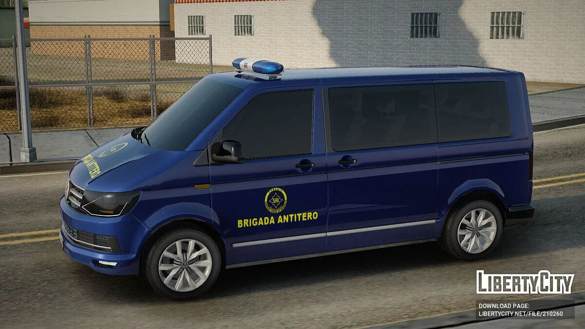 Volkswagen Transporter SRI Brigada AntiTero / GTA San Andreas