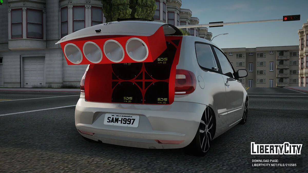 Volkswagen Fox 2P 2012 Com Som / GTA San Andreas