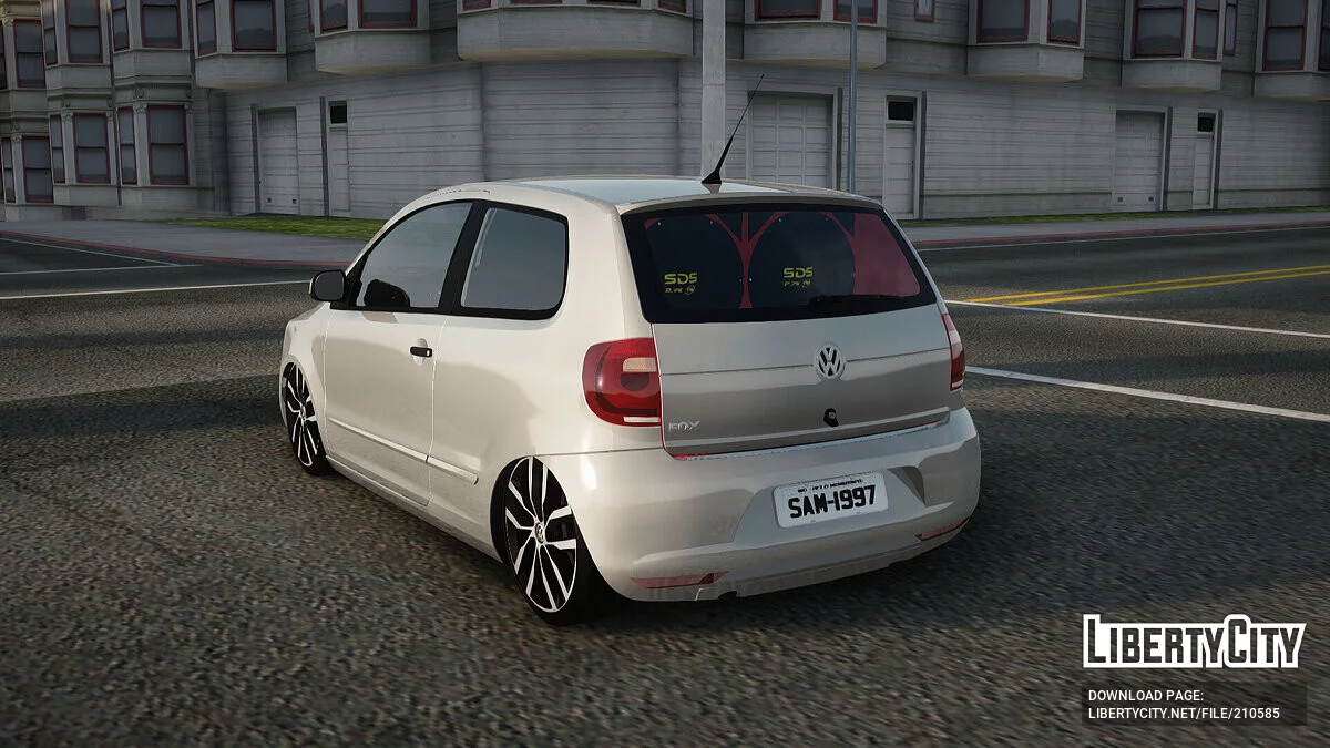 Volkswagen Fox 2P 2012 Com Som / GTA San Andreas