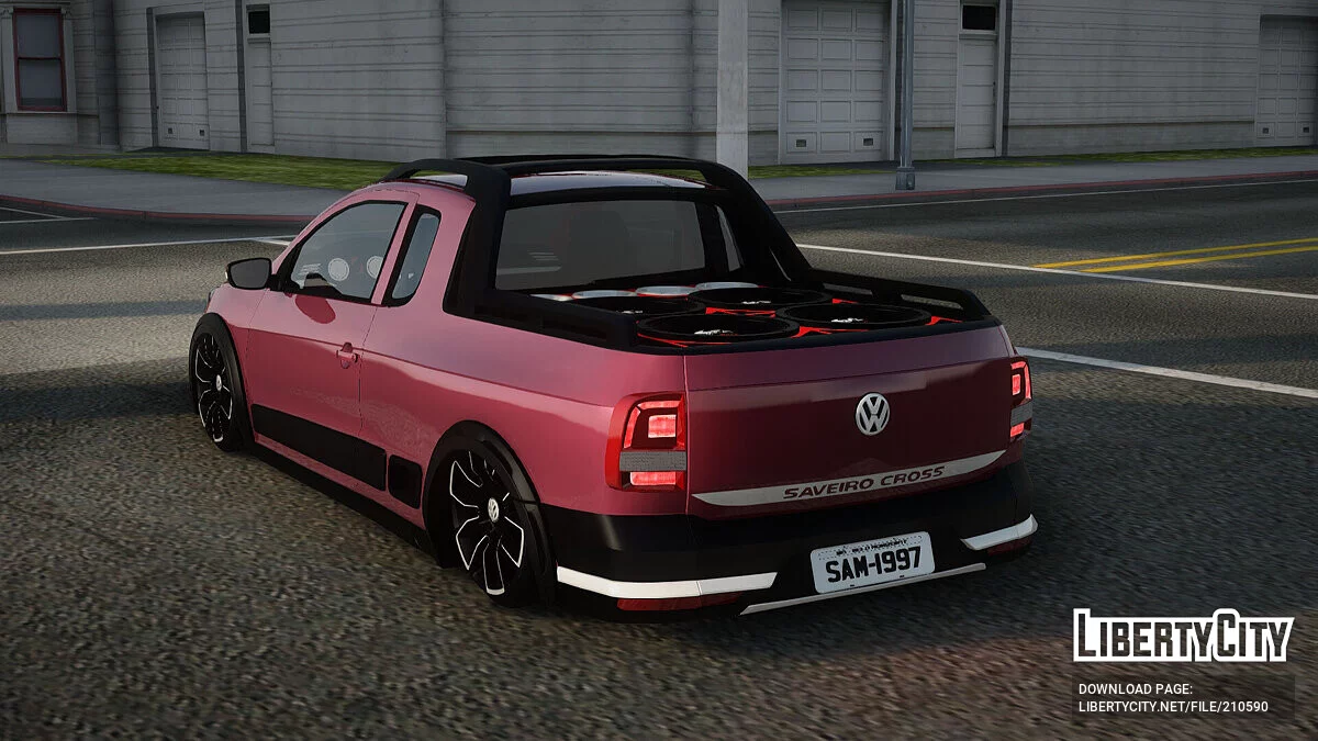Volkswagen Saveiro Cross G7 with Sound / GTA San Andreas