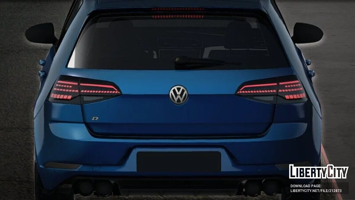 Volkswagen Golf 7.5 R-Line Semt İşi / GTA San Andreas
