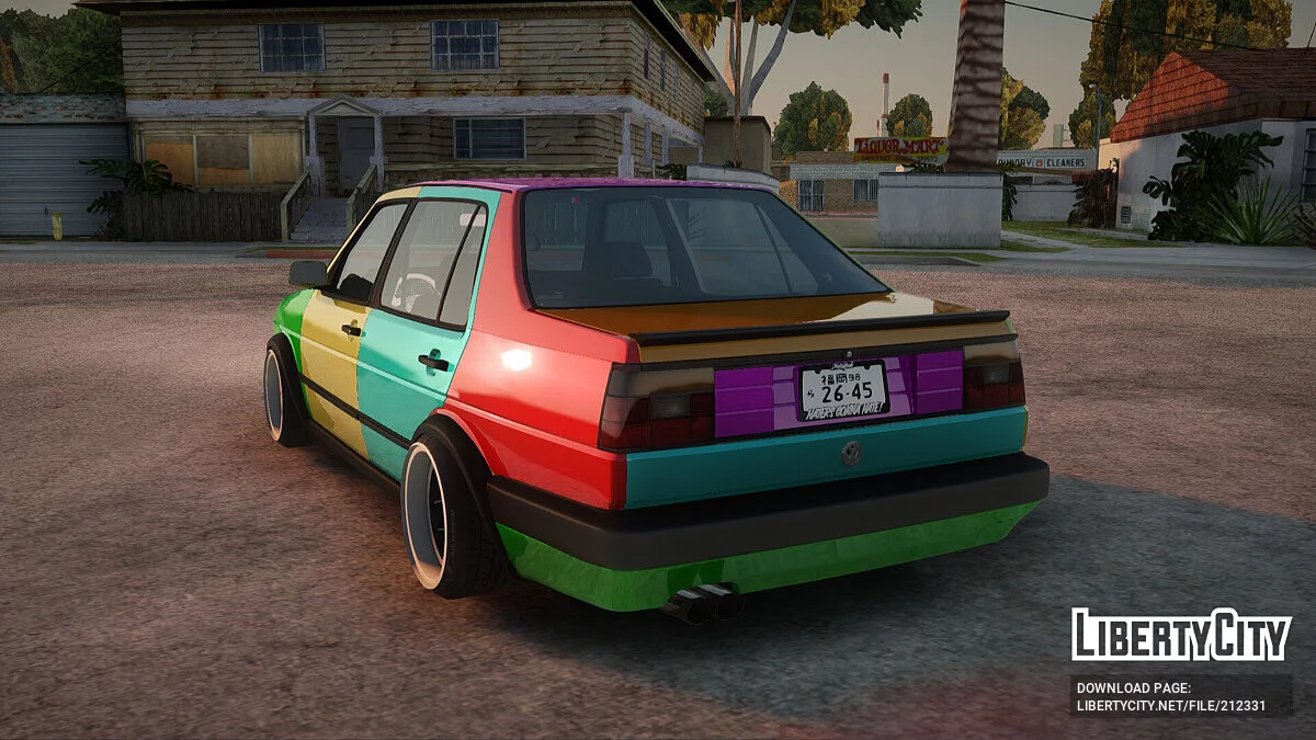 Volkswagen Jetta Mk2 / GTA San Andreas
