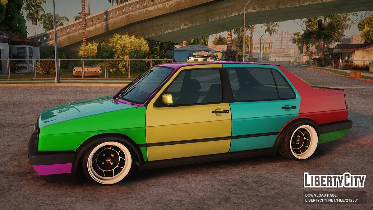 Volkswagen Jetta Mk2 / GTA San Andreas