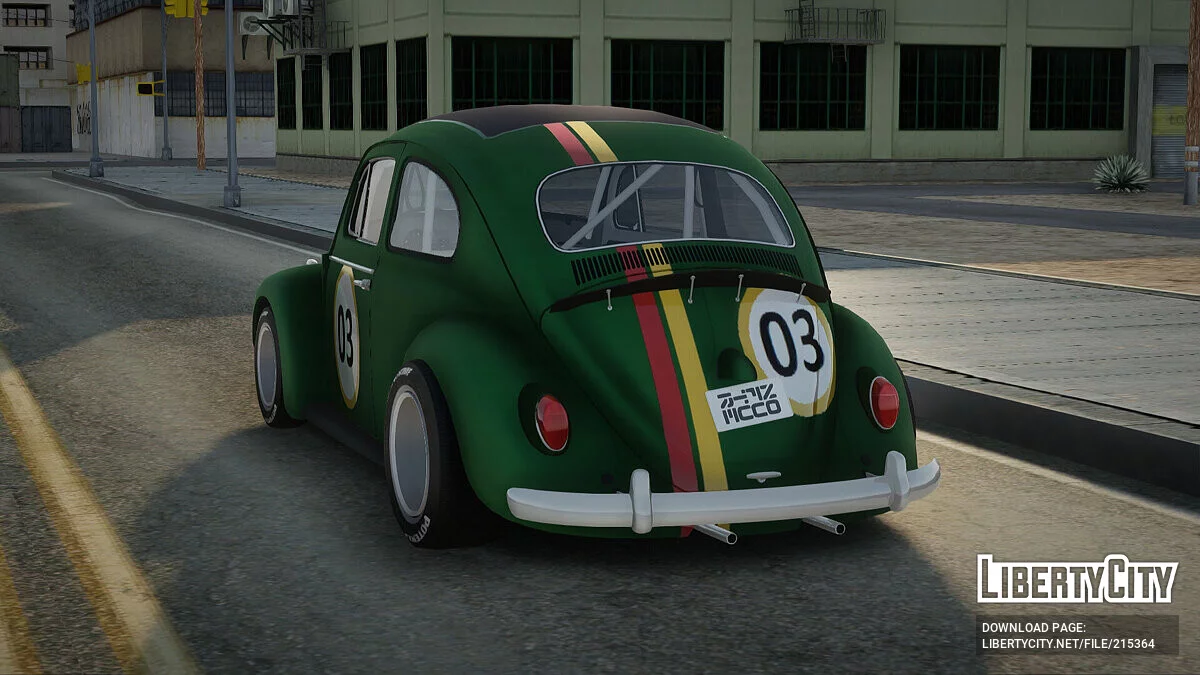 Volkswagen Beetle Ragtop Sedan 1963 / GTA San Andreas