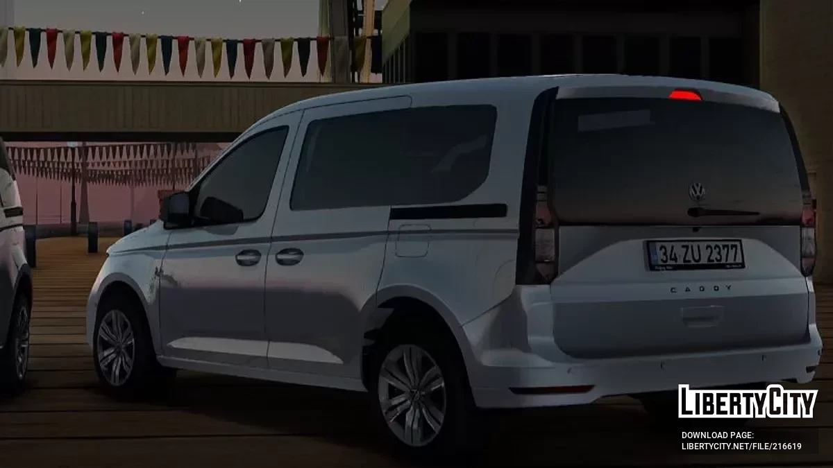 Volkswagen Caddy 2020 Stock Arac / GTA San Andreas